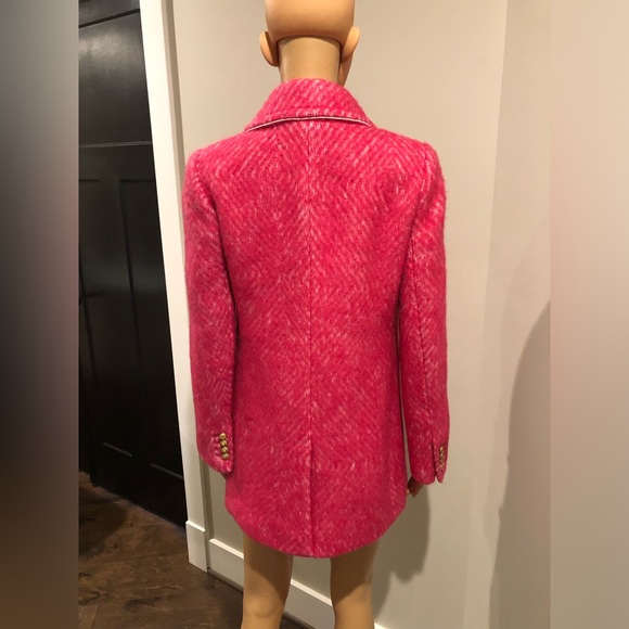 NWT! J. Crew diamond tweed coat - Picture 3 of 6